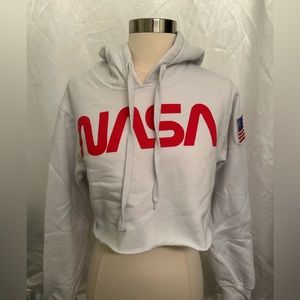 Forever 21 Cropped NASA Sweater